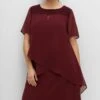 Sheego Freizeitkleid - Weinrot -Sheego e66e0aa7499b43b2b4cd7cd8ae41c2f0