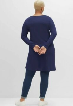 Sheego Jerseykleid - Marine 10 Sheego Jerseykleid - Marine -Sheego e6f262339691414b8112f15b34dc16a4