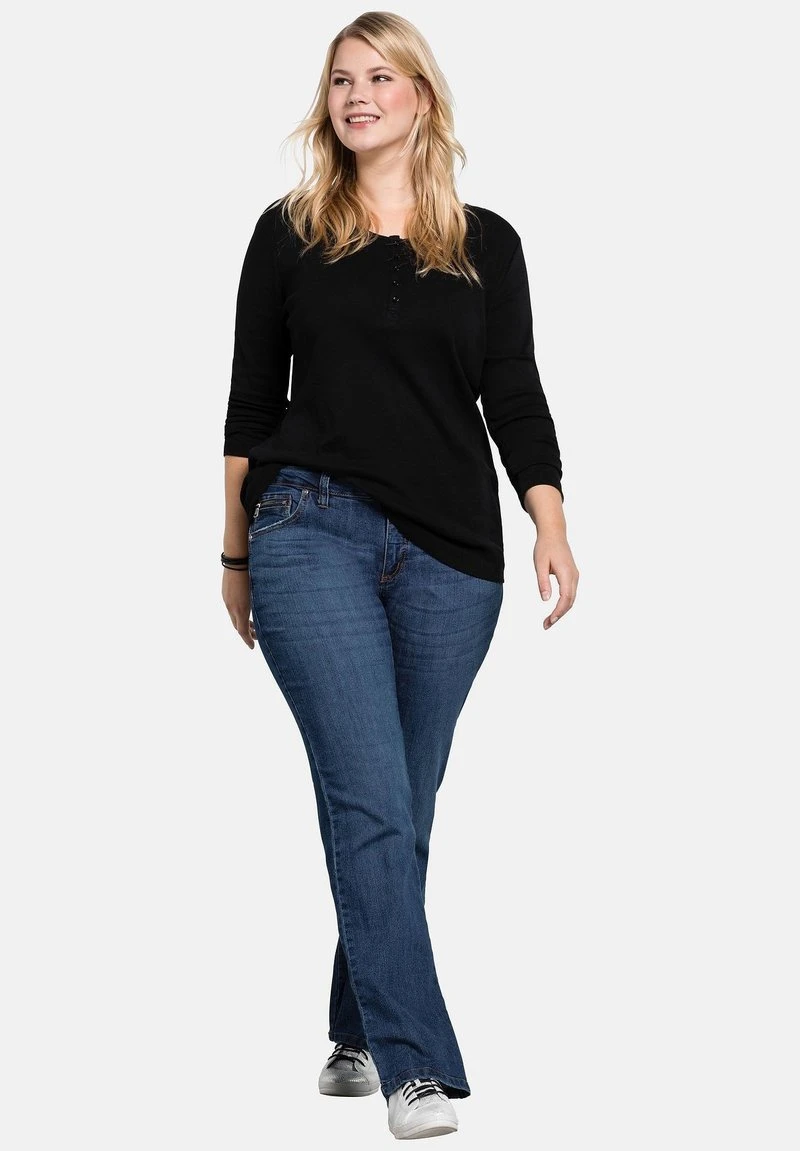 Sheego Flared Jeans - Blue Denim 4 Sheego Flared Jeans - Blue Denim – Bild 2