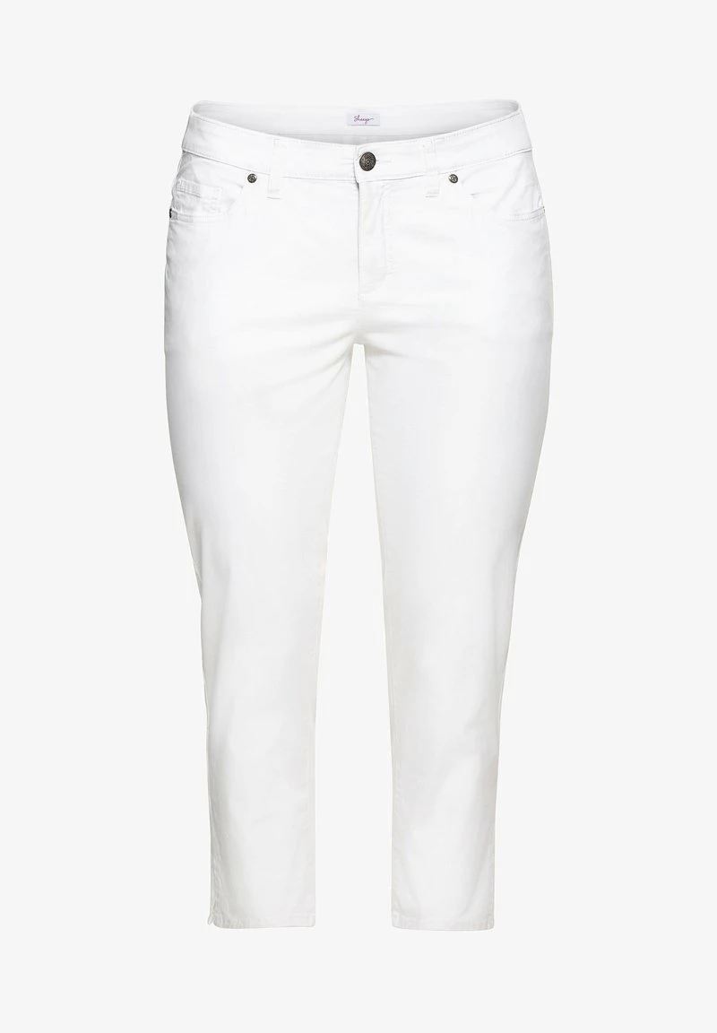 Sheego Jeans Slim Fit - Weiß 7 Sheego Jeans Slim Fit - Weiß – Bild 5