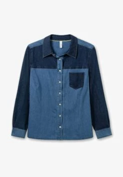 Sheego Hemdbluse - Blue Denim 12 Sheego Hemdbluse - Blue Denim -Sheego e8076daa641949bc960f2a9b6dc2a2d2
