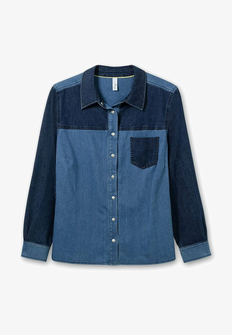 Sheego Hemdbluse - Blue Denim 7 Sheego Hemdbluse - Blue Denim – Bild 5