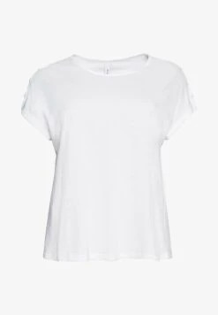 Sheego T-Shirt Print - Natur -Sheego e80dc9d11c09415396d845ca6ca6b486