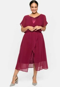 Sheego Cocktailkleid/festliches Kleid - Himbeere 13 Sheego Cocktailkleid/festliches Kleid - Himbeere -Sheego e8464632b9854df18c33cfaac5b868ba 1