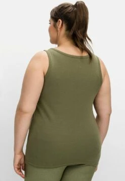 Sheego TANK - Top - Khaki -Sheego e861134ba2554d6093b8cd92fecaea57
