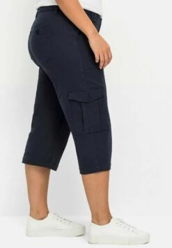 Sheego Shorts - Nachtblau -Sheego e8674f47a6064a90aaf9ed30f660e1b4