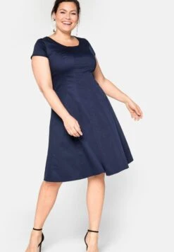 Sheego Cocktailkleid/festliches Kleid - Marine 9 Sheego Cocktailkleid/festliches Kleid - Marine -Sheego e8716c7440f14d7e92de8b4398a9c90a