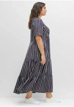 Sheego Maxikleid - Nachtblau Gestreift 10 Sheego Maxikleid - Nachtblau Gestreift -Sheego e91e2f75137b4daea82f111034f1dcf3
