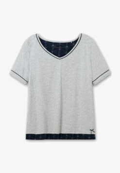 Sheego Nachtwäsche Shirt - Grau Meliert 12 Sheego Nachtwäsche Shirt - Grau Meliert -Sheego e9d4b1f227bf4961a189c8722fa25bf2