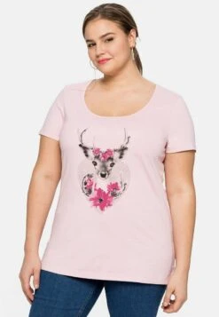 Sheego T-Shirt Print - Weiß 13 Sheego T-Shirt Print - Weiß -Sheego ea8a437d447b4d8d93f9daad87a5b84b