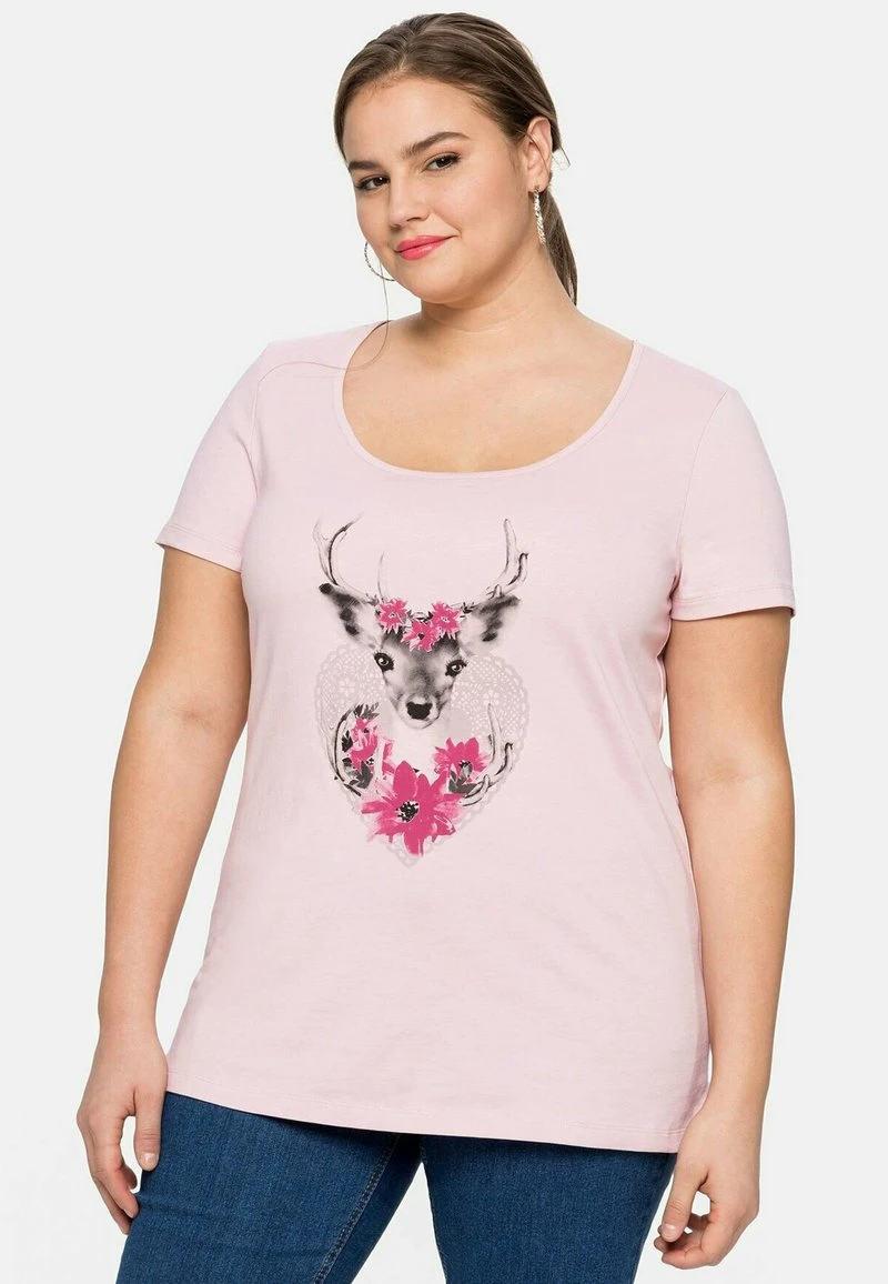 Sheego T-Shirt Print - Weiß 8 Sheego T-Shirt Print - Weiß – Bild 6