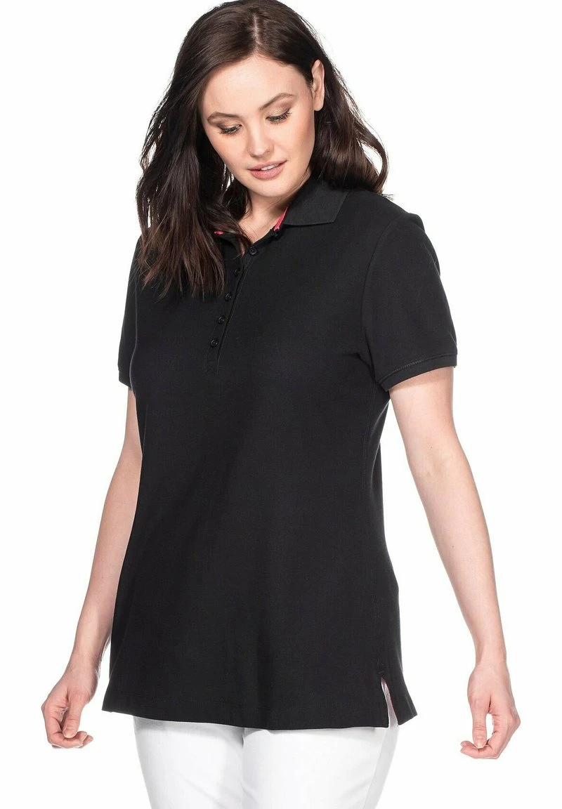 Sheego Poloshirt - Schwarz 3 Sheego Poloshirt - Schwarz