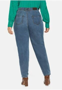 Sheego Jeans Straight Leg - Blue Used Denim 10 Sheego Jeans Straight Leg - Blue Used Denim -Sheego ecb8a3aff85d489b91db412a71ad98af