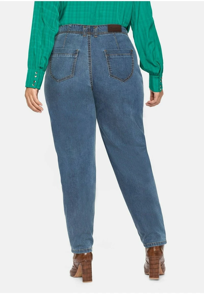 Sheego Jeans Straight Leg - Blue Used Denim 5 Sheego Jeans Straight Leg - Blue Used Denim – Bild 3