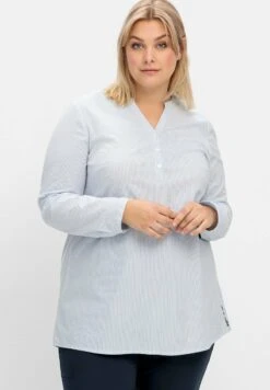 Sheego Tunika - Mittelblau Gestreift -Sheego ed49a7c236034959979fcecc5e3affe1 1