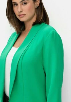 Sheego Kurzmantel - Blattgrün -Sheego ed9ea9a5f1464e1dbd335332aec0e991