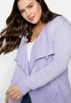 Sheego Strickjacke - Hellflieder 10 Sheego Strickjacke - Hellflieder -Sheego ede4559030f345ff9eb8840c4e30636c