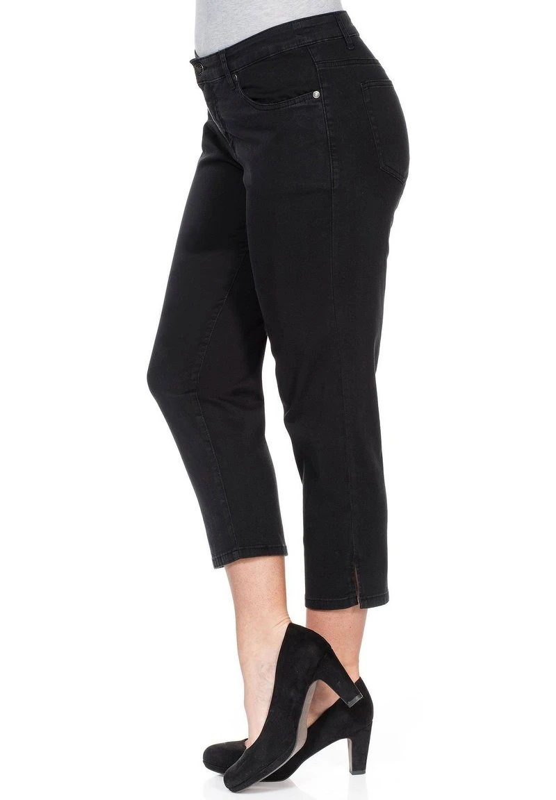 Sheego Jeans Slim Fit - Schwarz 6 Sheego Jeans Slim Fit - Schwarz – Bild 4