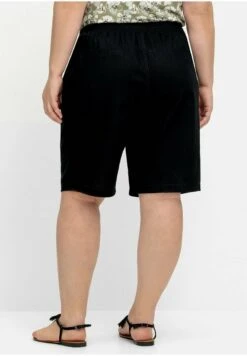 Sheego BERMUDAS - Shorts - Schwarz 10 Sheego BERMUDAS - Shorts - Schwarz -Sheego efbfb454634540739196f5f69be52869