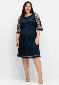 Sheego Cocktailkleid/festliches Kleid - Nachtblau 13 Sheego Cocktailkleid/festliches Kleid - Nachtblau -Sheego efccaf3ecbfa4d84b6b24d9ad1aac95f 1