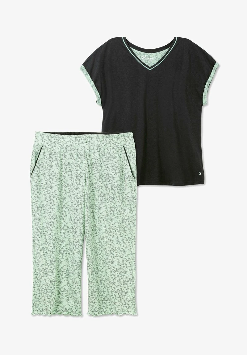 Sheego SET - Nachtwäsche Set - Mint Bedruckt 5 Sheego SET - Nachtwäsche Set - Mint Bedruckt – Bild 3