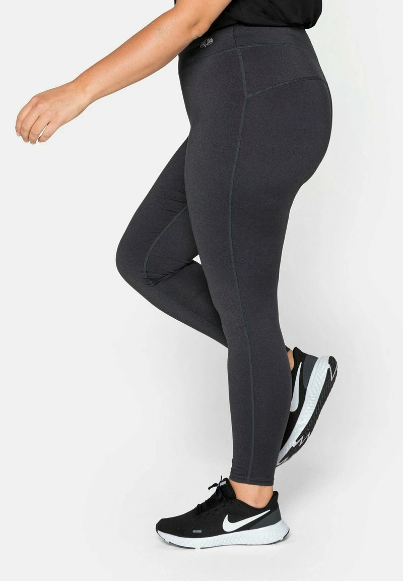 Sheego Leggings - Hosen - Dunkelgrau Meliert 6 Sheego Leggings - Hosen - Dunkelgrau Meliert – Bild 4