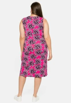 Sheego Jerseykleid - Pink Bedruckt 9 Sheego Jerseykleid - Pink Bedruckt -Sheego f2388ec4a22e4ae084f86c4dd571ea68