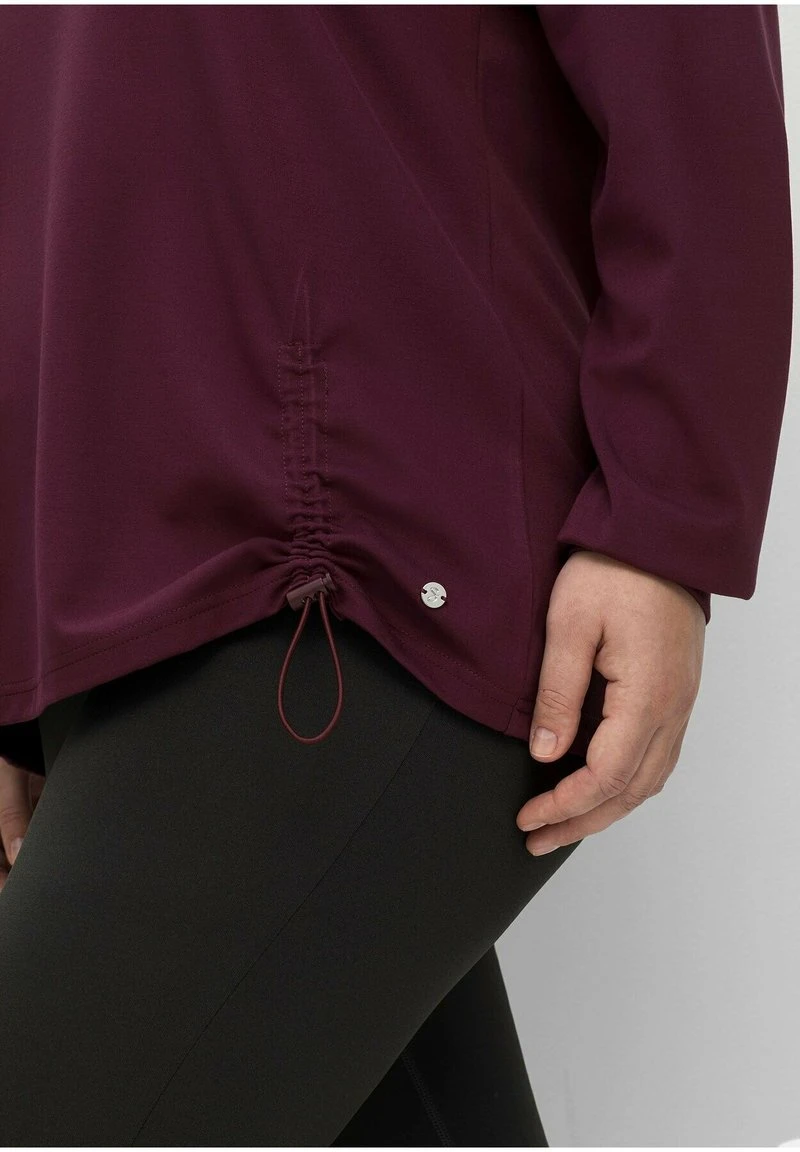 Sheego FUNKTIONS - Sweatshirt - Aubergine 6 Sheego FUNKTIONS - Sweatshirt - Aubergine – Bild 4