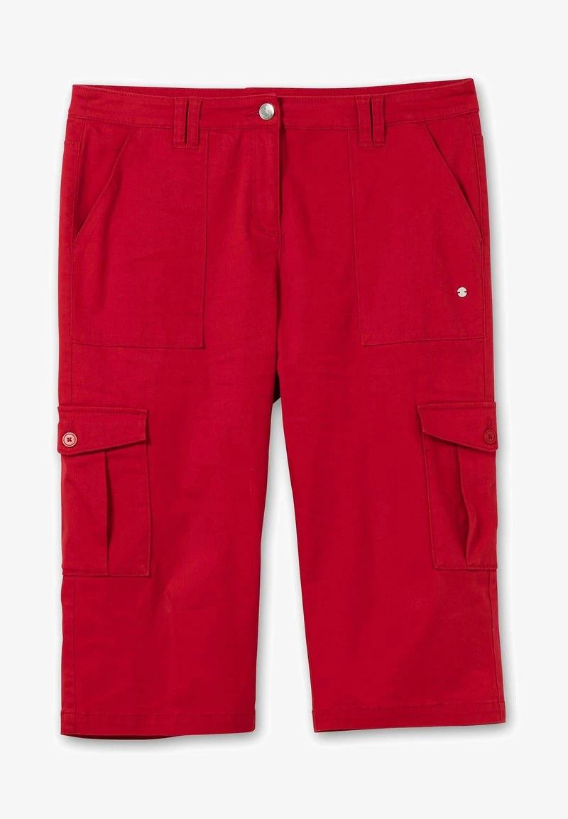 Sheego Shorts - Mohnrot 7 Sheego Shorts - Mohnrot – Bild 5