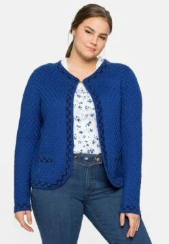 Sheego Strickjacke - Royalblau 13 Sheego Strickjacke - Royalblau -Sheego f33032aca2dd4d1e8bf0240cfc8510e3 1