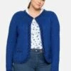 Sheego Strickjacke - Royalblau -Sheego f33032aca2dd4d1e8bf0240cfc8510e3