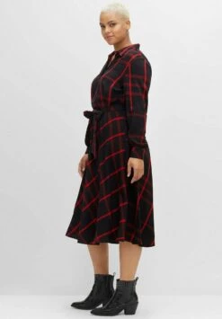 Sheego Blusenkleid - Karo 10 Sheego Blusenkleid - Karo -Sheego f35c8221b6b049028c815f977f010046