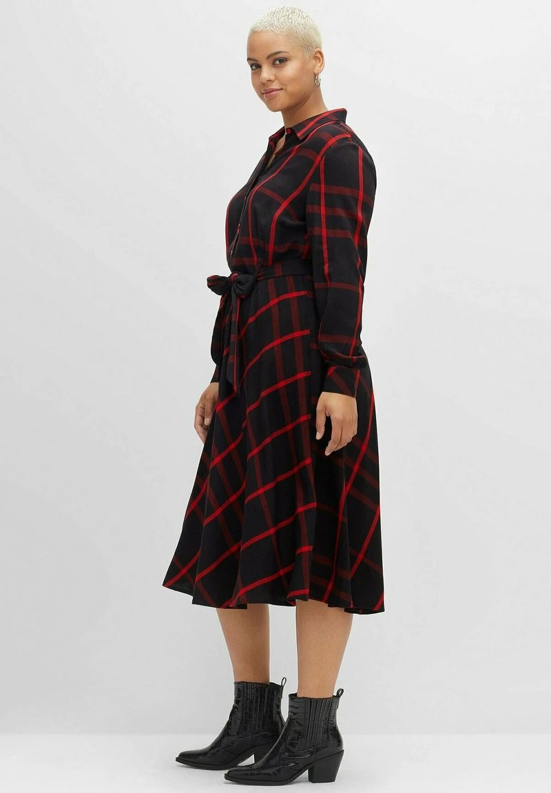 Sheego Blusenkleid - Karo 5 Sheego Blusenkleid - Karo – Bild 3