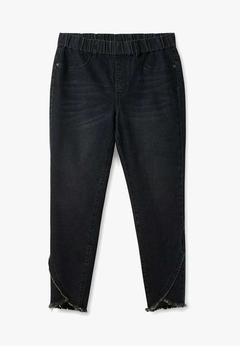 Sheego Jeans Slim Fit - Black Denim 7 Sheego Jeans Slim Fit - Black Denim – Bild 5