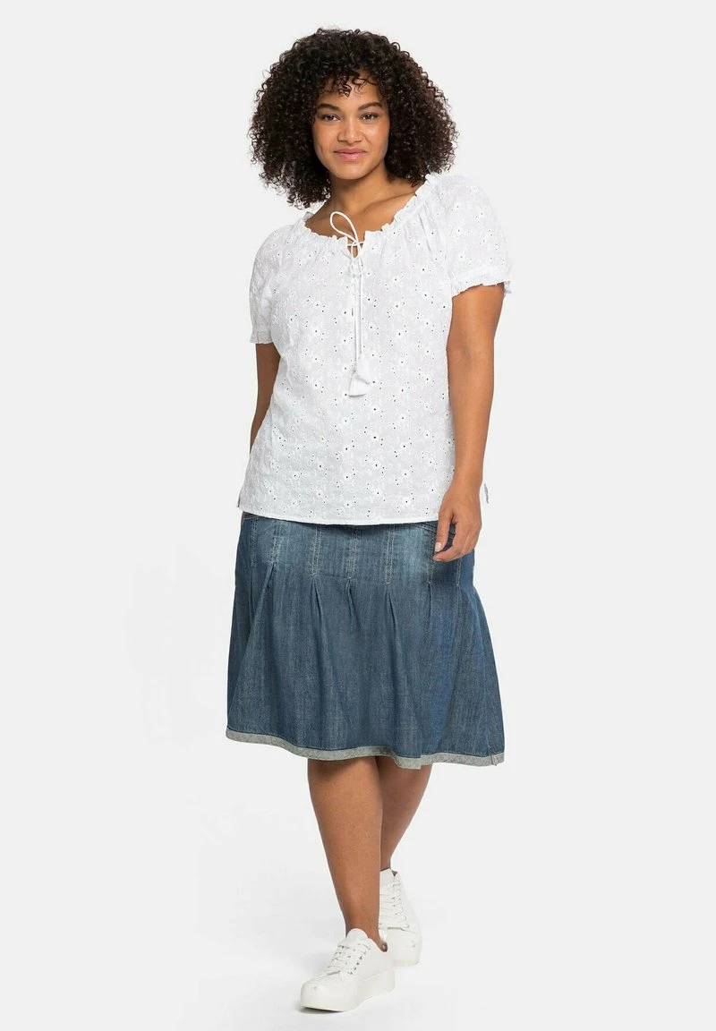 Sheego Tunika - Weiß 4 Sheego Tunika - Weiß – Bild 2