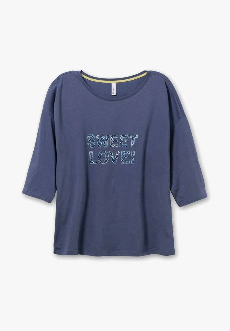 Sheego Langarmshirt - Indigo Bedruckt 7 Sheego Langarmshirt - Indigo Bedruckt – Bild 5