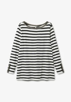 Sheego Langarmshirt - Schwarz Gestreift 12 Sheego Langarmshirt - Schwarz Gestreift -Sheego f5e80467741243adb86368da1b5e64ab