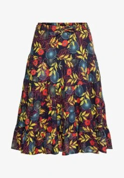 Sheego A-Linien-Rock - Marine Bedruckt -Sheego f68e8a9c875845498b62512687841322