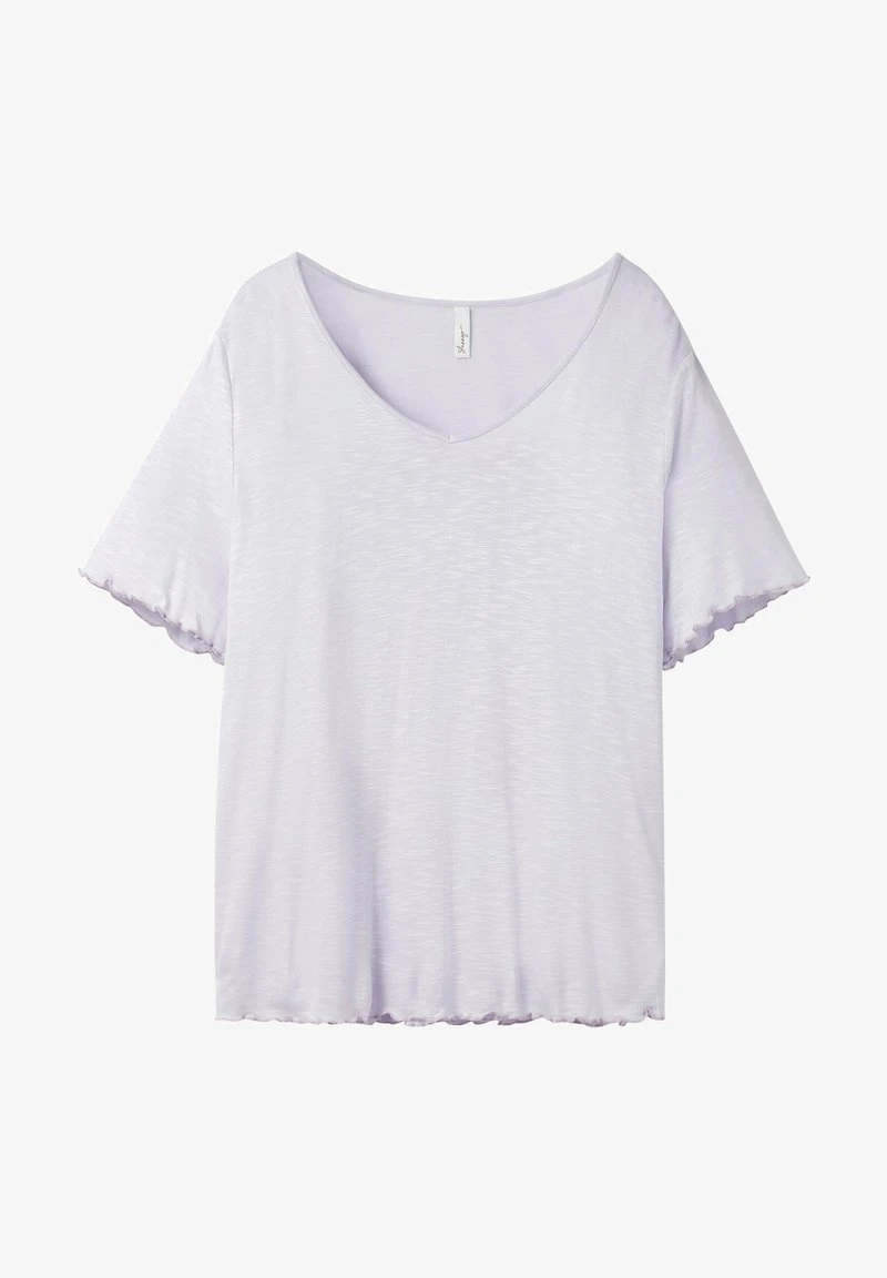 Sheego T-Shirt Basic - Lavendel 6 Sheego T-Shirt Basic - Lavendel – Bild 4