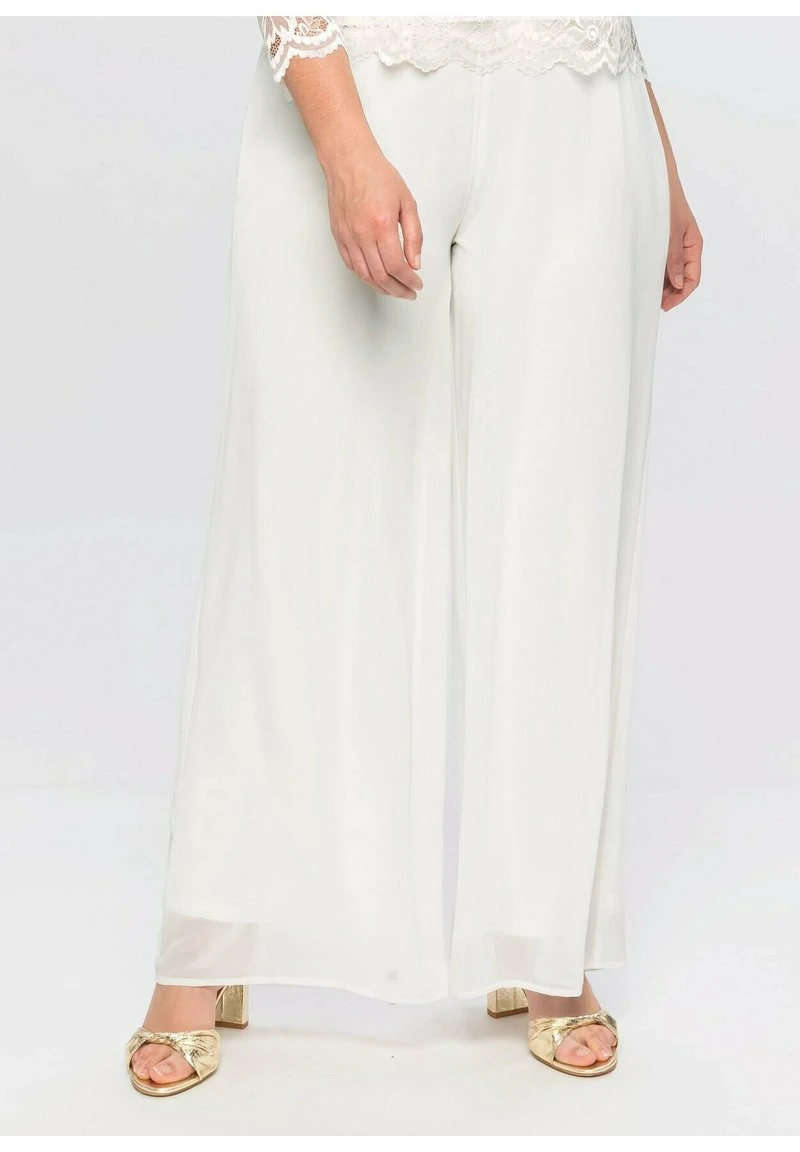 Sheego Stoffhose - Offwhite 3 Sheego Stoffhose - Offwhite