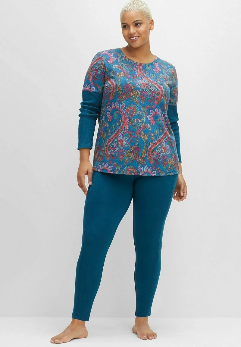 Sheego Jogginghose - Petrol 4 Sheego Jogginghose - Petrol – Bild 2