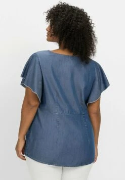 Sheego Bluse - Blue Denim 10 Sheego Bluse - Blue Denim -Sheego f91a711cdb894f0c9fa1852173c9f1fa