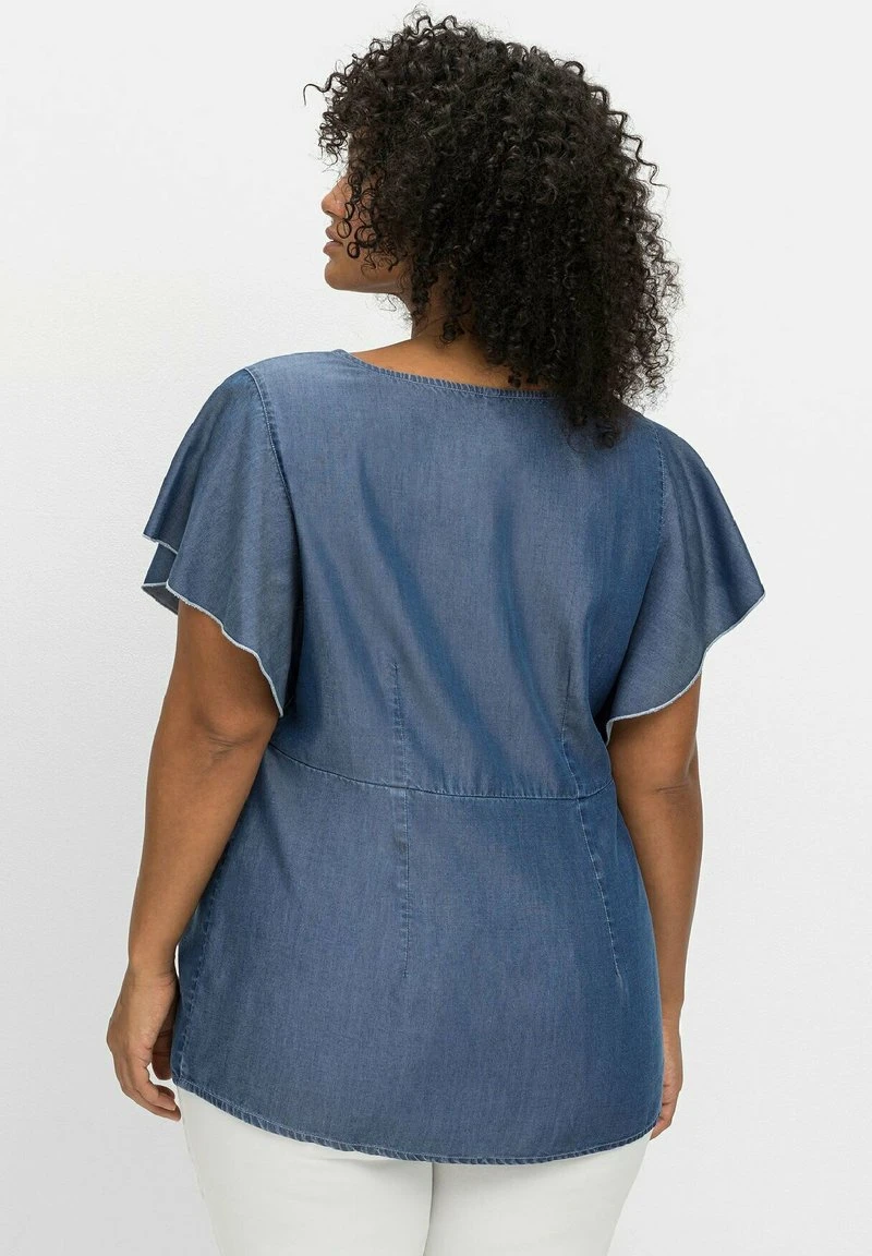 Sheego Bluse - Blue Denim 5 Sheego Bluse - Blue Denim – Bild 3