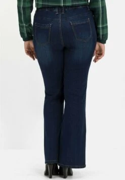 Sheego Jeans Bootcut - Dark Blue Denim 10 Sheego Jeans Bootcut - Dark Blue Denim -Sheego f9c142451eb349b2be9285f265107c74