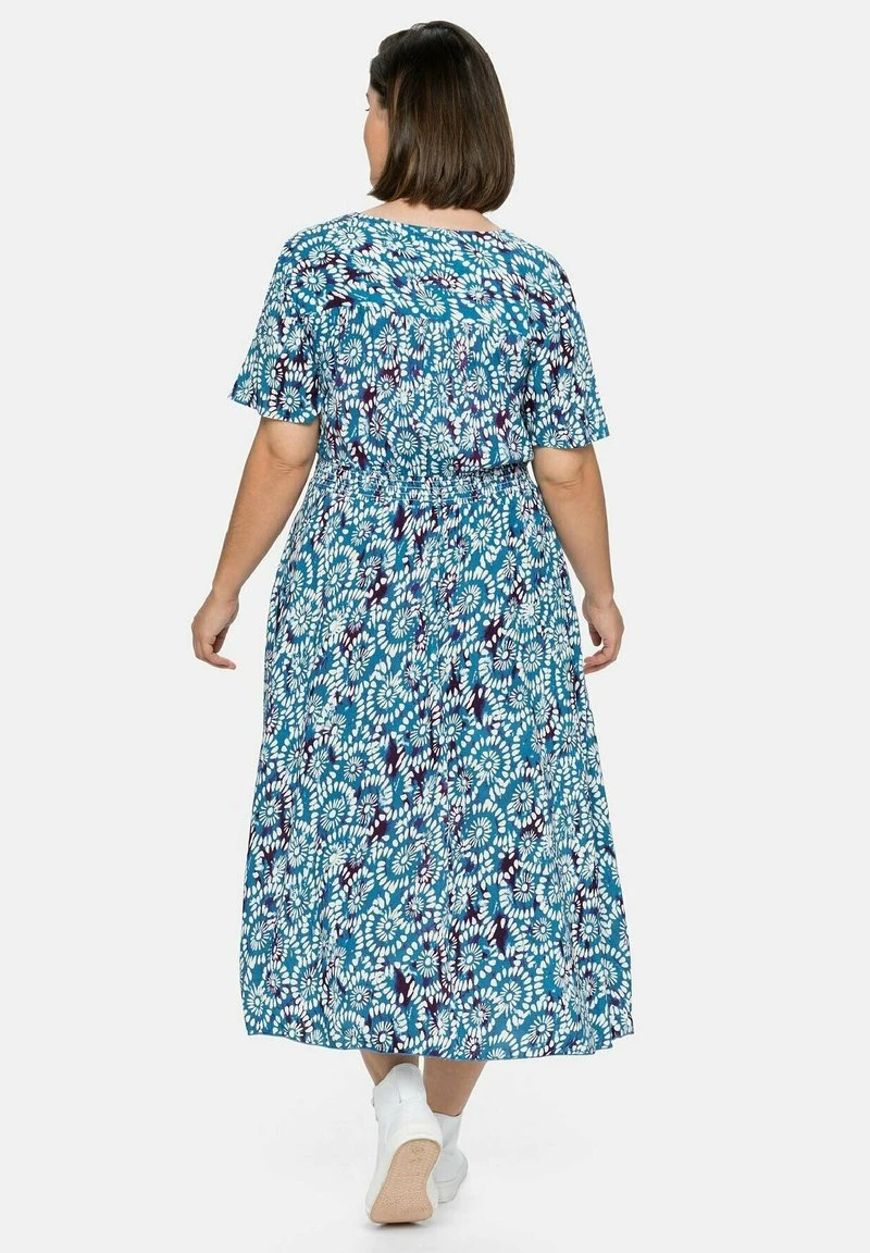 Sheego Freizeitkleid - Blau Bedruckt 4 Sheego Freizeitkleid - Blau Bedruckt – Bild 2