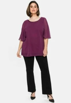 Sheego Bluse - Beere -Sheego fa7bb7e7f84445dcb0fbdb0f58814167