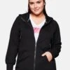 Sheego Sweatjacke - Black 2 Sheego Sweatjacke - Black -Sheego fbf9dc7f79d8492580cab7b1d2075c24