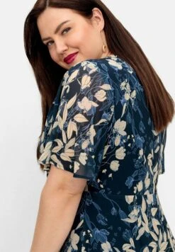 Sheego Freizeitkleid - Nachtblau Gemustert 10 Sheego Freizeitkleid - Nachtblau Gemustert -Sheego fd29c6a4b152470ba2907ede7a6b68ad