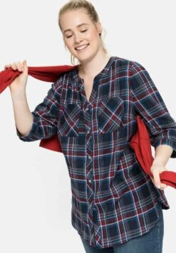 Sheego Bluse - Nachtblau