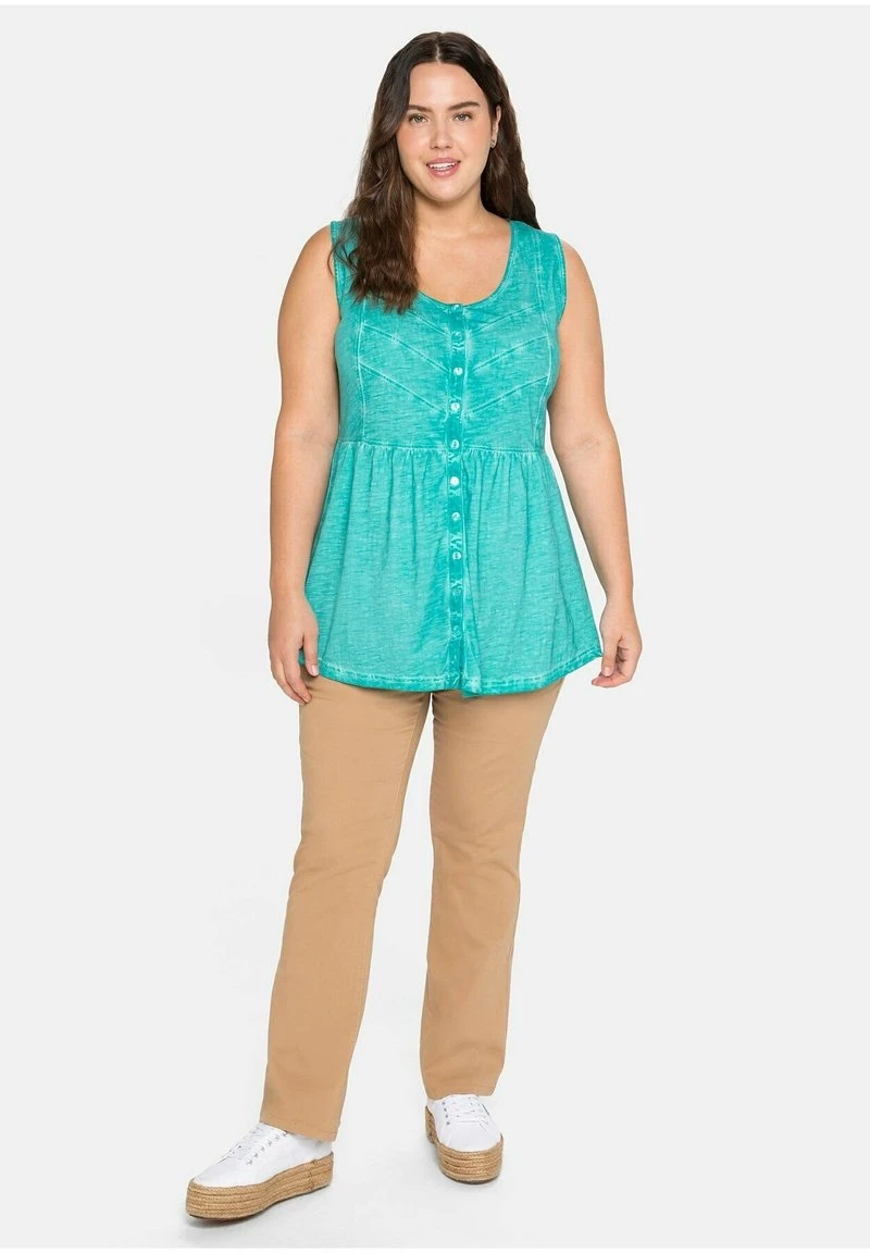 Sheego Bluse - Aqua 4 Sheego Bluse - Aqua – Bild 2